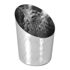 Zodiac Stainless Steel Tapered Hammered Presentation Cup 5.5cm