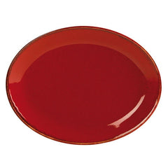 Porcelite Seasons Oval Plate 11.75" (Pack of 6)
