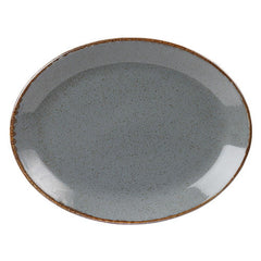 Porcelite Seasons Oval Plate 11.75" (Pack of 6)