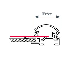 Mileta Silver Profile Snap Poster Frame A5-A1