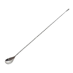 Beaumont Stainless Steel Mezclar Hudson Cocktail Spoon 45cm