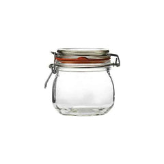 Artis Clip Glass Preserve Jar 500ml (Pack of 12)