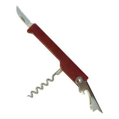 Beaumont Burgundy Waiters Friend Bottle Opener & Corkscrew