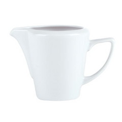 Porcelite Classic White Conic Creamer 5oz (Pack of 6)