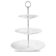 Churchill Porcelain 3-Tier Tea Stand (Pack of 2)