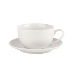 Simply Standard White Bowl Shape Cup 12oz (Pack of 6)
