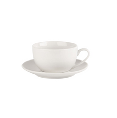 Simply Standard White Bowl Shape Cup 8oz (Pack of 6)