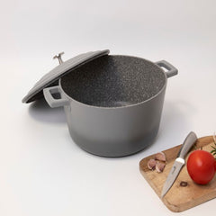 MasterClass Cast Aluminium Grey Casserole Dish 5L