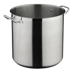 Commichef+ Stainless Steel Stock Pot 50cm