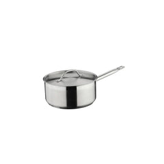Commichef+ Stainless Steel Saucepan w/ Lid 14cm