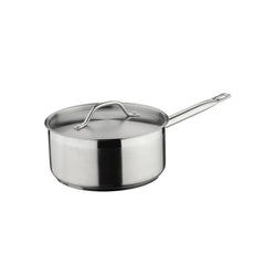 Commichef+ Stainless Steel Saucepan w/ Lid 18cm