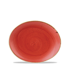 Churchill Stonecast Oval Coupe Plate 7.75" (Pack of 12)