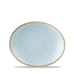Churchill Stonecast Oval Coupe Plate 7.75" (Pack of 12)