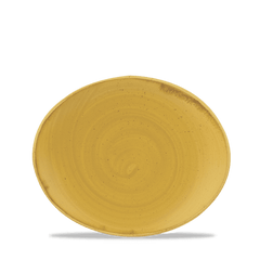 Churchill Stonecast Oval Coupe Plate 7.75" (Pack of 12)