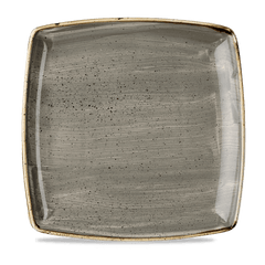 Churchill Stonecast Deep Square Plate 10.5" (Pack of 6)