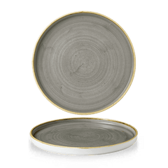 Churchill Stonecast Chefs' Walled Plate 10.75" (Pack of 6)