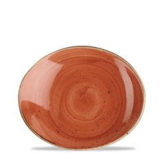 Churchill Stonecast Oval Coupe Plate 7.75" (Pack of 12)