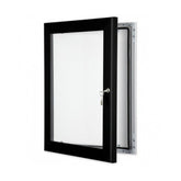 Mileta Aluminium Black Key Lock Display Case A4-A0
