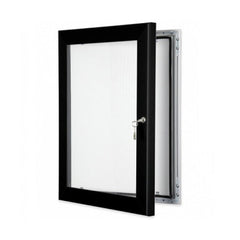 Mileta Aluminium Black Key Lock Display Case A4-A0
