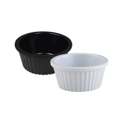 Zodiac Melamine Ribbed Ramekin 4oz (Pack of 12)