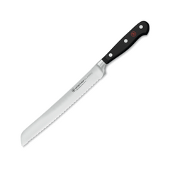 Wüsthof Black Stainless Steel Classic Bread Knife 8"