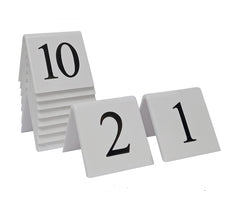 Mileta Table Tent Number Sets 1-100 (Pack of 10)