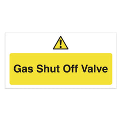 Mileta Gas Shut Off Valve Catering Safety Notice