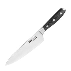 Vogue Black Stainless Steel Tsuki Series 7 Chef's Knife 8"