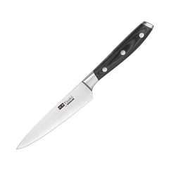 Vogue Black Stainless Steel Tsuki Series 7 Utility Knife 5"