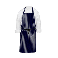 Le Chef Blue Striped Butchers Apron