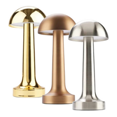 DPS Dome Stainless Steel Touch Control Table Lamp 22cm