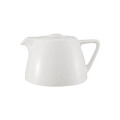 Simply Classic White Conic Tea Pot 14oz (Pack of 4)