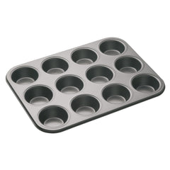 MasterClass Non-Stick 12 Hole Deep Baking Pan