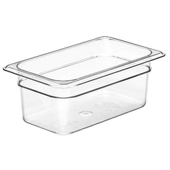 Cambro Clear 1/4 Polycarbonate Gastronorm Pan 2.5L