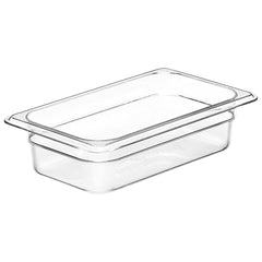 Cambro Clear 1/4 Polycarbonate Gastronorm Pan 1.7L