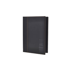 GenWare Contemporary Black Menu Cover A5