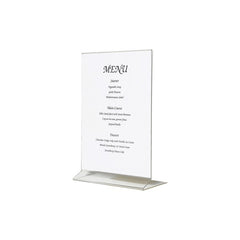 GenWare Acrylic Double Sided Menu Holder A4