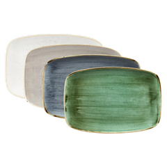 Churchill Stonecast Chefs' Oblong Platter 13.5x9.25" (Pack of 6)