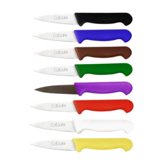 Colsafe Stainless Steel Colour Coded Paring Knife 3"