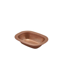 GenWare Copper Vintage Steel Pie Dish 16x12x3.5cm (Pack of 6)