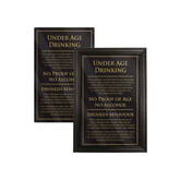 Mileta Under Age Drinking Notice