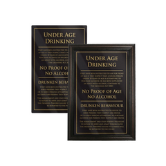 Mileta Under Age Drinking Notice