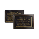 Mileta Weights & Measures Act Notice 25ml