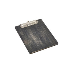 GenWare Black Wooden Menu Clipboard A5