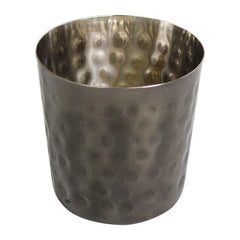 Zodiac Stainless Steel Black Hammered Presentation Cup 8.5cm