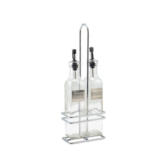GenWare 2 Piece Oil & Vinegar Set w/ Stand