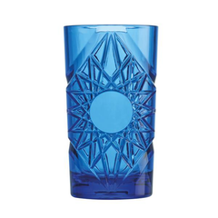 glassFORever Blue Premium Cooler 16.5oz (Pack of 24)