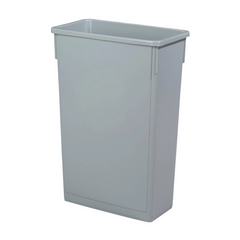 Beaumont Grey Slim Jim Recycling Bin 87Ltr