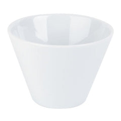 Porcelite Standard White Conic Bowl 14oz (Pack of 6)