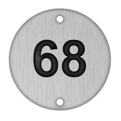 Mileta Laser Engraved Table Number Discs